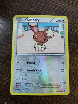Buneary 116/149 Boundaries Crossed Reverse Holo Pokemon Card - Image 1