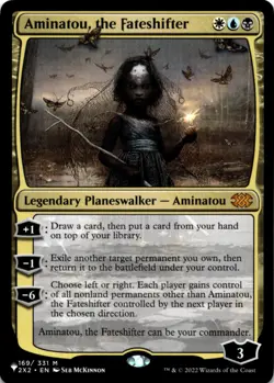 MTG Aminatou, the Fateshifter The List Reprints NM M Magic - Image 1