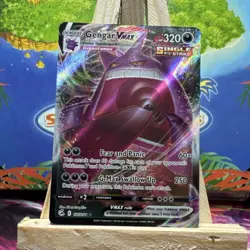 Pokemon Gengar VMAX 157/264 Fusion Strike Ultra Rare Full Art Holo 320 HP Card - Image 1