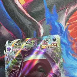 Pokemon Gengar VMAX 157/264 Fusion Strike Ultra Rare Full Art Holo 320 HP Card - Image 4