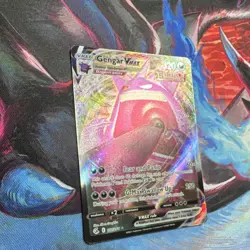 Pokemon Gengar VMAX 157/264 Fusion Strike Ultra Rare Full Art Holo 320 HP Card - Image 5