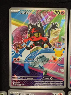 Pokemon First Partners Illustration Collection Sinnoh & Alola Starters 6 Promos - Image 3