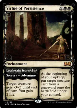 MTG Virtue of Persistence (Showcase) Wilds of Eldraine NM M Magic - Image 1