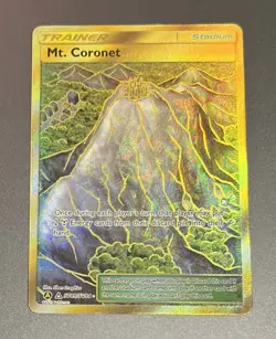 Mt Coronet SV89/SV94 Hidden Fates Full Art Secret Rare 2019 Pokemon - Image 1