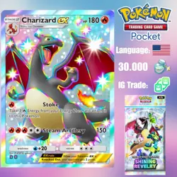 Charizard ex Shiny - Shining Revelry – Pokemon TCG Pocket – Fast Trade (ENG) - Image 1