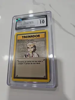CGC 10 - 1999 Pokemon Base Set Professor Oak (PORTUGUESE) 88/102 Pokemon Card - Image 1