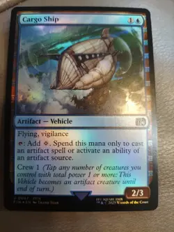 Cargo Ship Final Fantasy Foil - Image 1