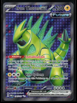 Iron Thorns ex 196/167 Ultra Rare Twilight Masquerade Pokemon NM - Image 1