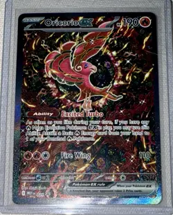 Brand New Phantasmal Flames UPC Mega Charizard X & Oricorio Promo Pokemon - Image 4