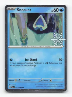 Pokemon TCG - Snorunt - 037/182 (Holiday Calendar) - Image 1
