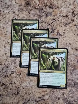 4x Shaman of the Pack - NM - Magic 2015 - Unplayed Commander Elves - Image 1