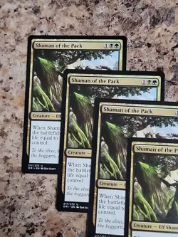 4x Shaman of the Pack - NM - Magic 2015 - Unplayed Commander Elves - Image 4