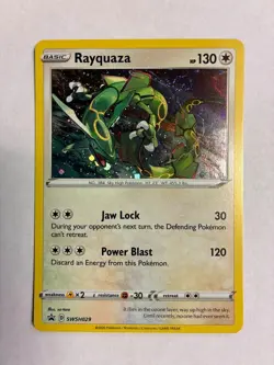 Rayquaza Black Star Promo Pokemon Sword & Shield SWSH029 - Image 1