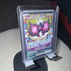 Pokemon TCG Pecharunt EX 163/131 Hyper Rare Prismatic Evolutions NM Condition - Image 3