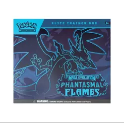 Pokemon TCG: Mega Evolution — Phantasmal Flames Elite Trainer Box ETB IN HAND - Image 5