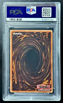 2003 Yugioh Magician's Force DARK PALADIN MFC-105 Unlimited PSA 10 Gem Mint - Image 2