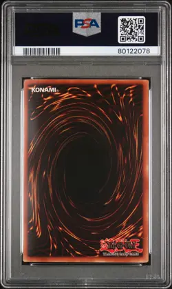 2002 YuGiOh Gaia The Dragon Champion 1st Ed. LOB-125 Secret Rare PSA 9 Mint - Image 3