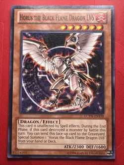 Horus the Black Flame Dragon LV6 - LP - LCYW-EN198 - Unlimited - Common - Image 1