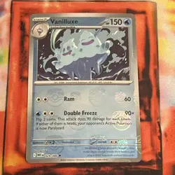Pokemon Card Vanilluxe Master Ball reverse holo 026/086 sv11W White Flare - Image 1