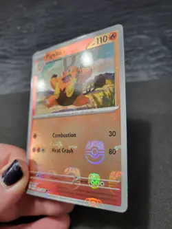Pignite - Masterball Reverse Holo - White Flare - 012/086 Pokemon Card NM - Image 5