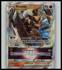 #SWSH249 Kleavor VSTAR Near Mint or Better tcg SWSH: Sword & Shield Promo Cards - Image 1