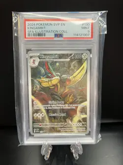 Kingambit 130 Sv: Scarlet & Violet Promo Cards Holo PSA 9 - Image 1