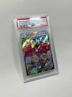 Pokemon TCG Charizard EX Scarlet & Violet Paldean Fates Promo Card #74 PSA 9 - Image 4