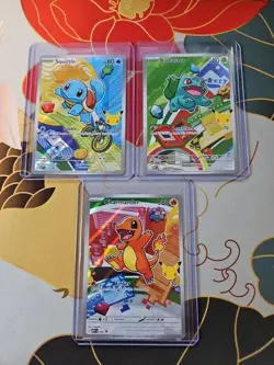 Pokemon 2026 First Partner Illustration Collection Series 1 Promos Set 9 Cards - Image 2