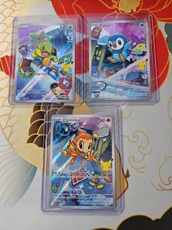 Pokemon 2026 First Partner Illustration Collection Series 1 Promos Set 9 Cards - Image 4