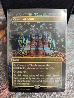 Cavern of Souls (0345) (Borderless) The Lost Caverns of Ixalan Foil - Image 1