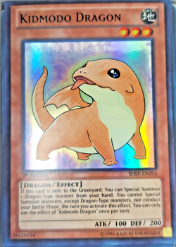 Yugioh SHSP-EN094 Kidmodo Dragon Card Game 1st Ed. TCG CCG - Image 1