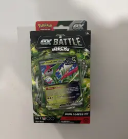 Pokemon Trading Card Game (2024) IRON LEAVES ex Battle Deck 60 Cards - Image 1