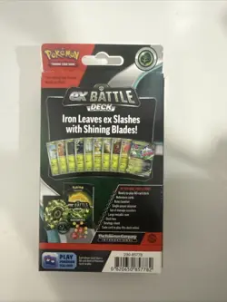Pokemon Trading Card Game (2024) IRON LEAVES ex Battle Deck 60 Cards - Image 2