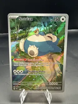 Pokemon TCG Snorlax 051 Sv: Scarlet & Violet Promo Holo Card English - Image 1