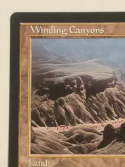 MTG Winding Canyons (Weatherlight/Land/R) - BGM - Image 3