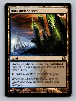 Darkslick Shores R Scars of Mirrodin 226 NM - Image 1