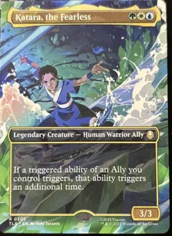 Katara, the Fearless FOIL Borderless - Avatar: The Last Airbender - MTG - Image 1