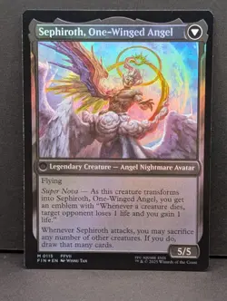 Sephiroth Fabled SOLDIER Prerelease MTG Magic Gathering FFVII Final Fantasy 7 - Image 2