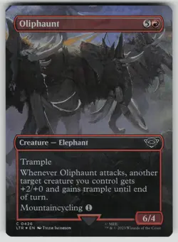 Oliphaunt (Borderless) Foil C LTR 426 NM - Image 1