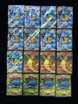 2025 Pokemon TCG S-CHN Collect 151C 176/151 175/151 SR Charizard ex Lot*16 VT30 - Image 1