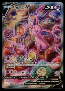 Pokemon Espeon V 180/203 Evolving Skies Alternate Art Full Art Near Mint - Image 1