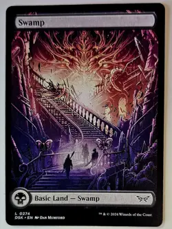 Swamp (274) - Full Art Duskmourn: House of Horror Foil - Image 1