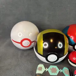 Pokemon Ball Tins & Misc Toys Lot - Image 3