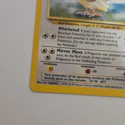 Pokemon Pidgeotto Base Set 2 28/130 Uncommon 60 HP Stage 1 Regular Vintage - Image 2