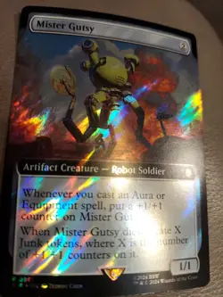 Mister Gutsy (Surge Foil) Universes Beyond: Fallout Foil - Image 1