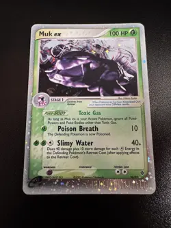 Muk Ex 96/97 Holo - LP+ - Pokemon 2003 EX Dragon - E Reader - Image 3