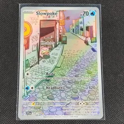 Slowpoke - 204/198 - Illustration Rare - Scarlet & Violet Base - Pokemon - NM/M - Image 1