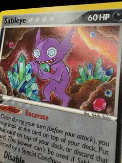 Sableye 10/100 Crystal Guardians Pokemon TCG Holo NM - Image 2