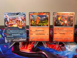Charizard ex SVP 196 Black Star Promo Pokemon 2025 Scarlet & Violet Bundle - Image 1