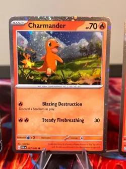 Charizard ex SVP 196 Black Star Promo Pokemon 2025 Scarlet & Violet Bundle - Image 3